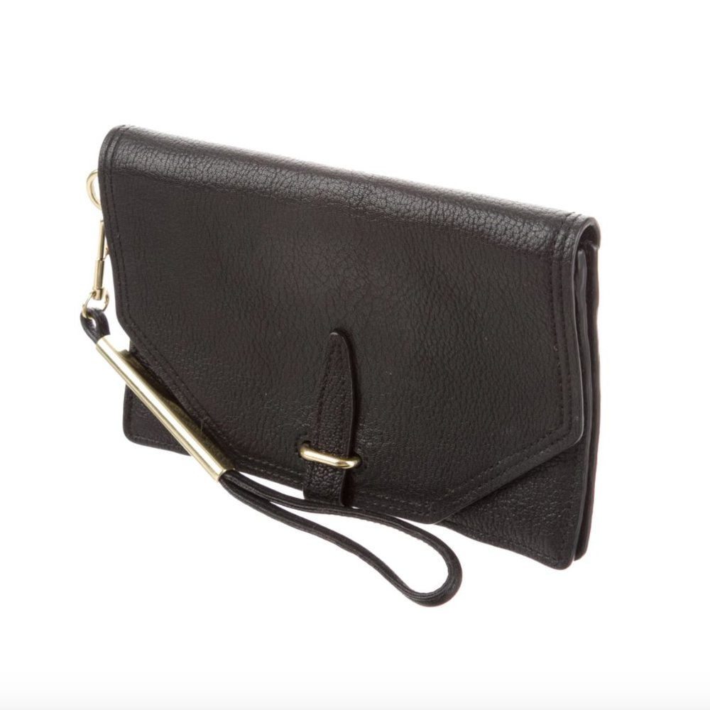 3.1 Phillip Lim Polly Small Flap Clutch - Picture 3 of 5